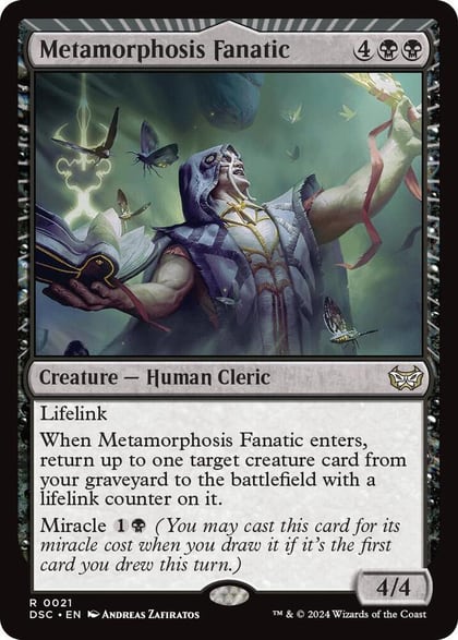 Metamorphosis Fanatic, Commander: Duskmourn: House of Horror 21