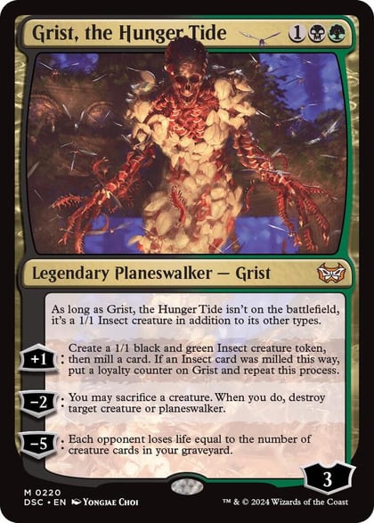 Grist, the Hunger Tide, Commander: Duskmourn: House of Horror 220