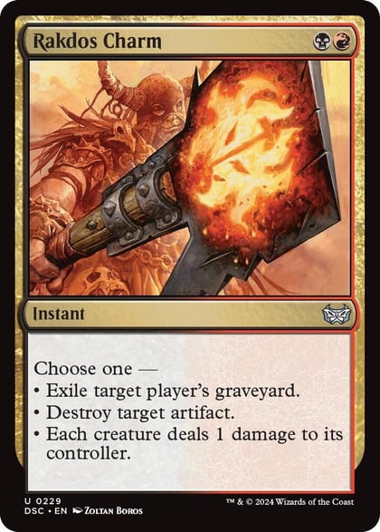 Rakdos Charm, Commander: Duskmourn: House of Horror 229