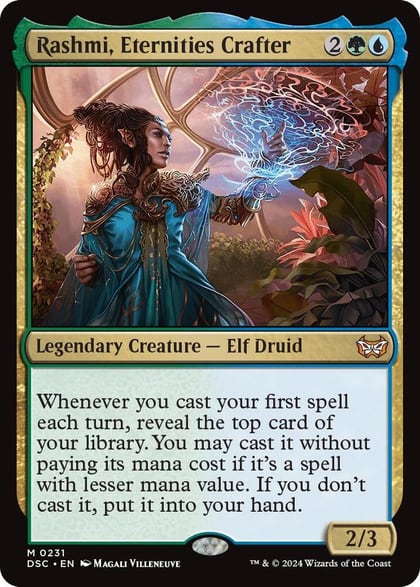 Rashmi, Eternities Crafter, Commander: Duskmourn: House of Horror 231