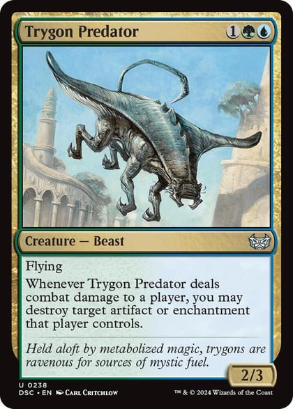 Trygon Predator, Commander: Duskmourn: House of Horror 238