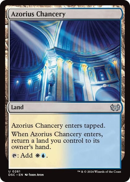 Azorius Chancery, Commander: Duskmourn: House of Horror 261