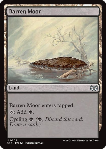 Barren Moor, Commander: Duskmourn: House of Horror 262