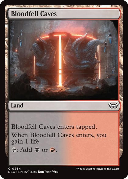 Bloodfell Caves, Commander: Duskmourn: House of Horror 264