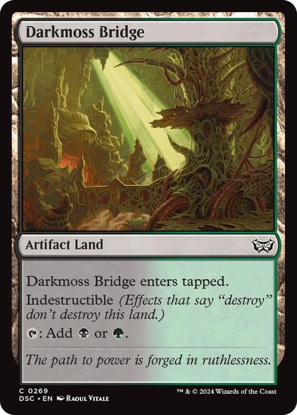 Darkmoss Bridge, Commander: Duskmourn: House of Horror 269