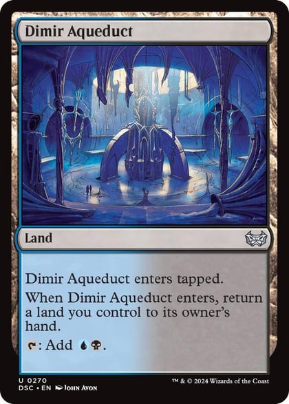 Dimir Aqueduct, Commander: Duskmourn: House of Horror 270