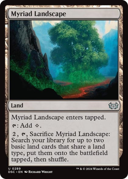 Myriad Landscape, Commander: Duskmourn: House of Horror 289