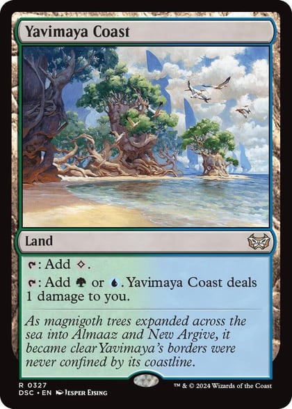 Yavimaya Coast, Commander: Duskmourn: House of Horror 327