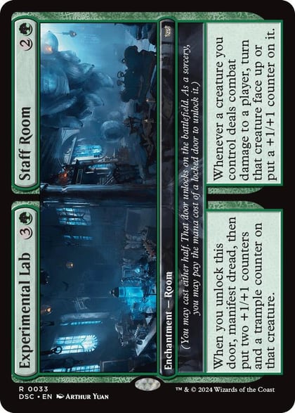 Experimental Lab // Staff Room, Commander: Duskmourn: House of Horror 33