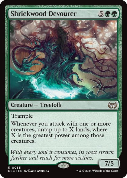 Shriekwood Devourer, Commander: Duskmourn: House of Horror 35