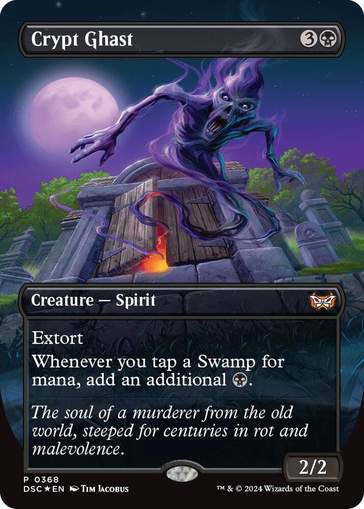Crypt Ghast (Borderless), Commander: Duskmourn: House of Horror 368