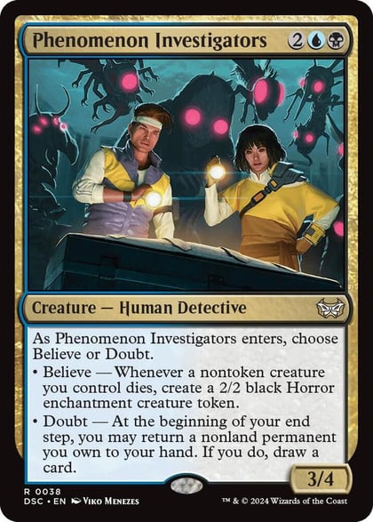 Phenomenon Investigators, Commander: Duskmourn: House of Horror 38
