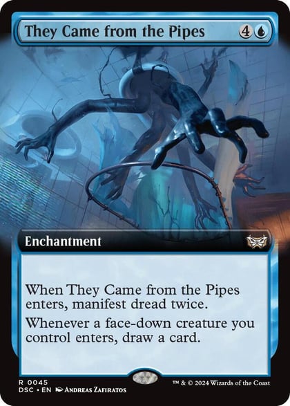 They Came from the Pipes (Extended Art), Commander: Duskmourn: House of Horror 45