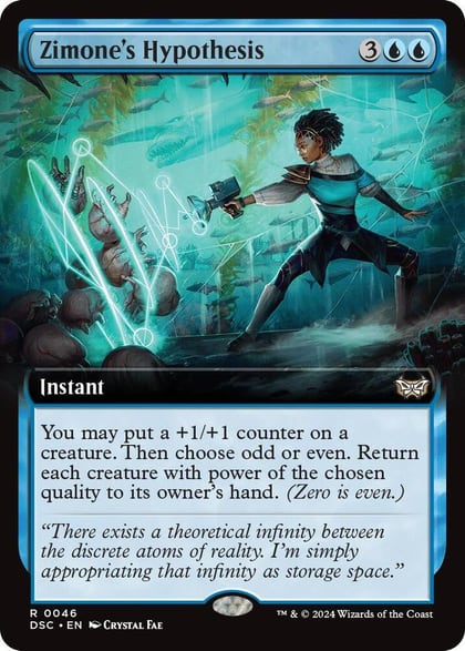 Zimone's Hypothesis (Extended Art), Commander: Duskmourn: House of Horror 46