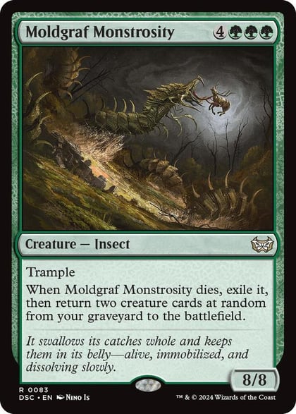 Moldgraf Monstrosity, Commander: Duskmourn: House of Horror 83