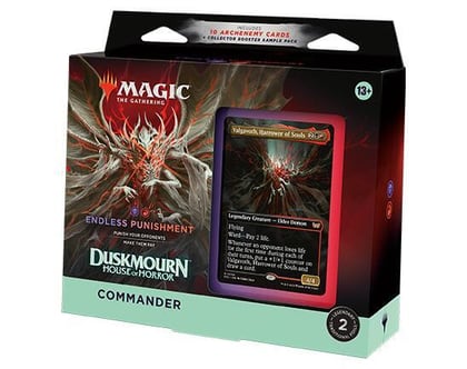Duskmourn: House of Horror Commander Deck - Endless Punishment, Commander: Duskmourn: House of Horror P557256