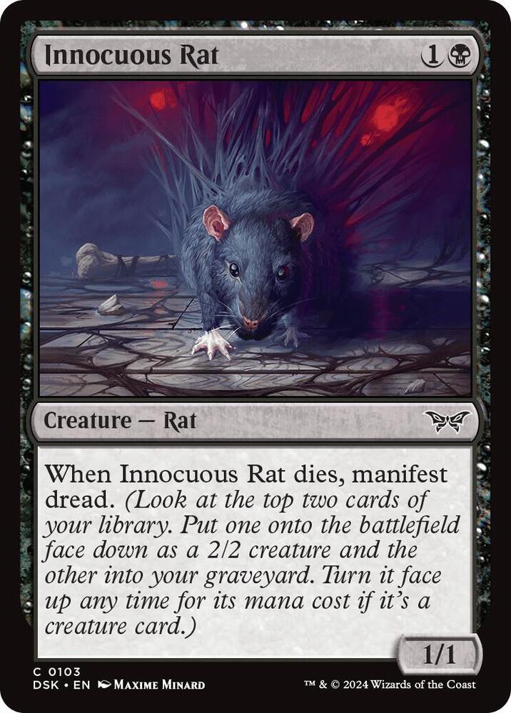 Innocuous Rat, Duskmourn: House of Horror 103