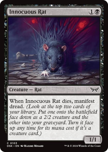 Innocuous Rat, Duskmourn: House of Horror 103