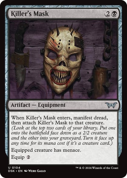 Killer's Mask, Duskmourn: House of Horror 104