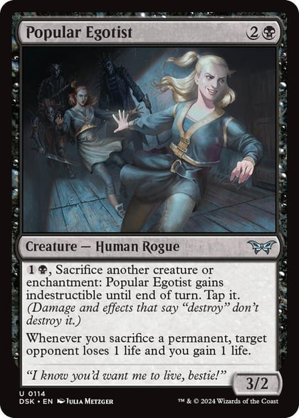 Popular Egotist, Duskmourn: House of Horror 114