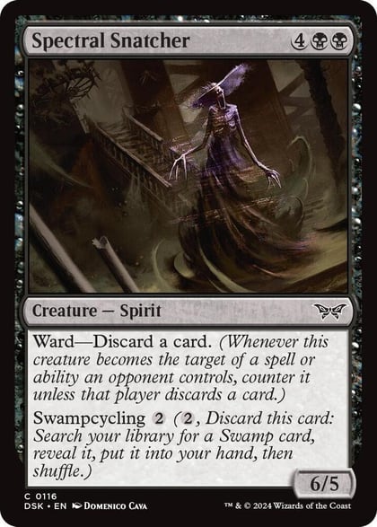 Spectral Snatcher, Duskmourn: House of Horror 116