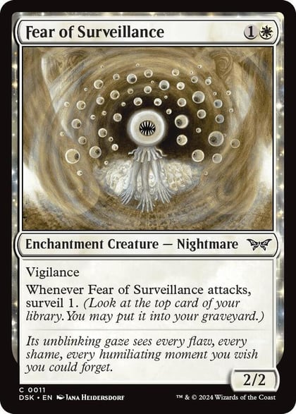 Fear of Surveillance, Duskmourn: House of Horror 11