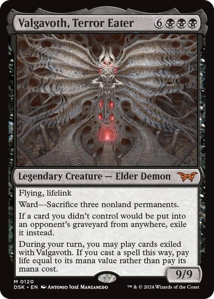 Valgavoth, Terror Eater, Duskmourn: House of Horror 120