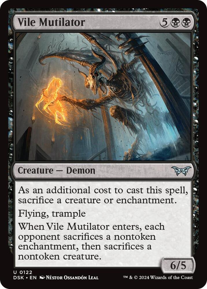 Vile Mutilator, Duskmourn: House of Horror 122