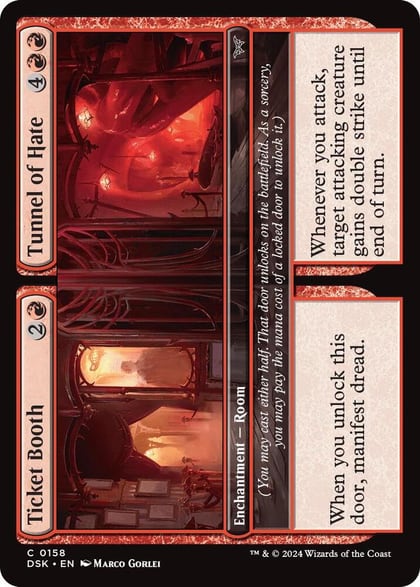 Ticket Booth // Tunnel of Hate, Duskmourn: House of Horror 158
