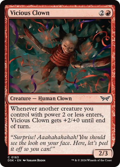 Vicious Clown, Duskmourn: House of Horror 163
