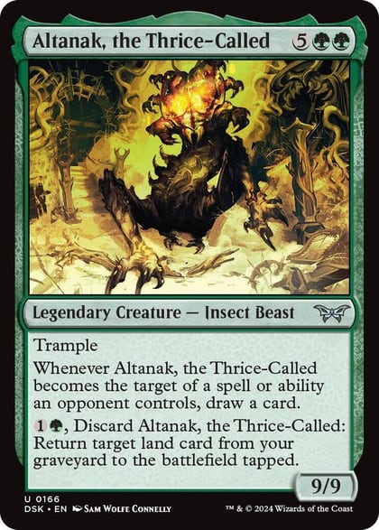 Altanak, the Thrice-Called, Duskmourn: House of Horror 166