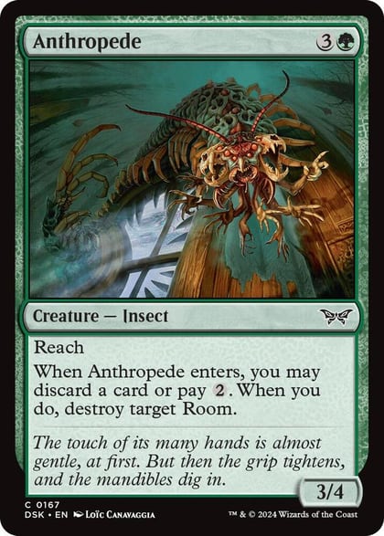 Anthropede, Duskmourn: House of Horror 167