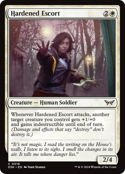 Hardened Escort, Duskmourn: House of Horror 16