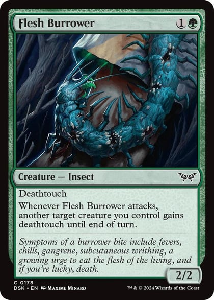 Flesh Burrower, Duskmourn: House of Horror 178