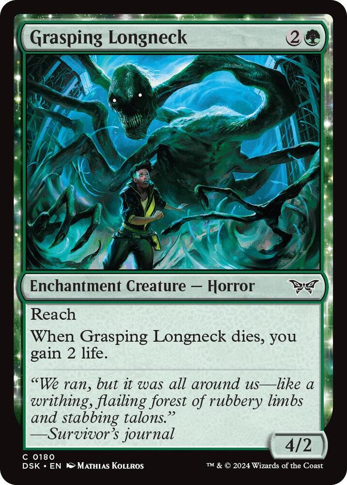 Grasping Longneck, Duskmourn: House of Horror 180