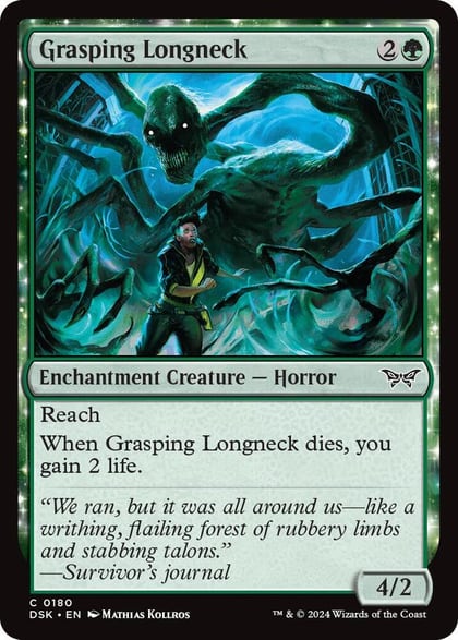 Grasping Longneck, Duskmourn: House of Horror 180