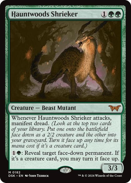 Hauntwoods Shrieker, Duskmourn: House of Horror 182