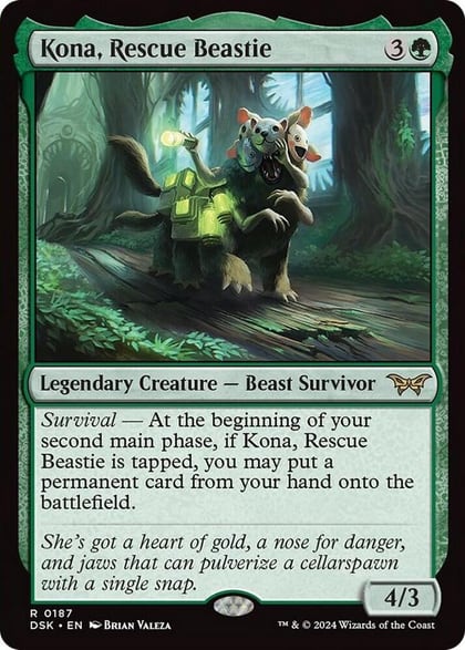 Kona, Rescue Beastie (0187), Duskmourn: House of Horror 187