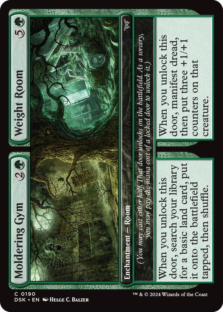 Moldering Gym // Weight Room, Duskmourn: House of Horror 190