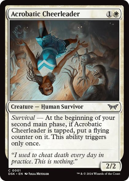 Acrobatic Cheerleader, Duskmourn: House of Horror 1