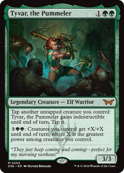 Tyvar, the Pummeler, Duskmourn: House of Horror 202