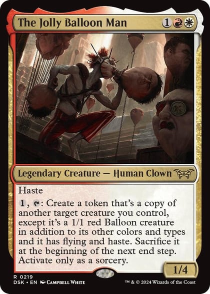 The Jolly Balloon Man, Duskmourn: House of Horror 219