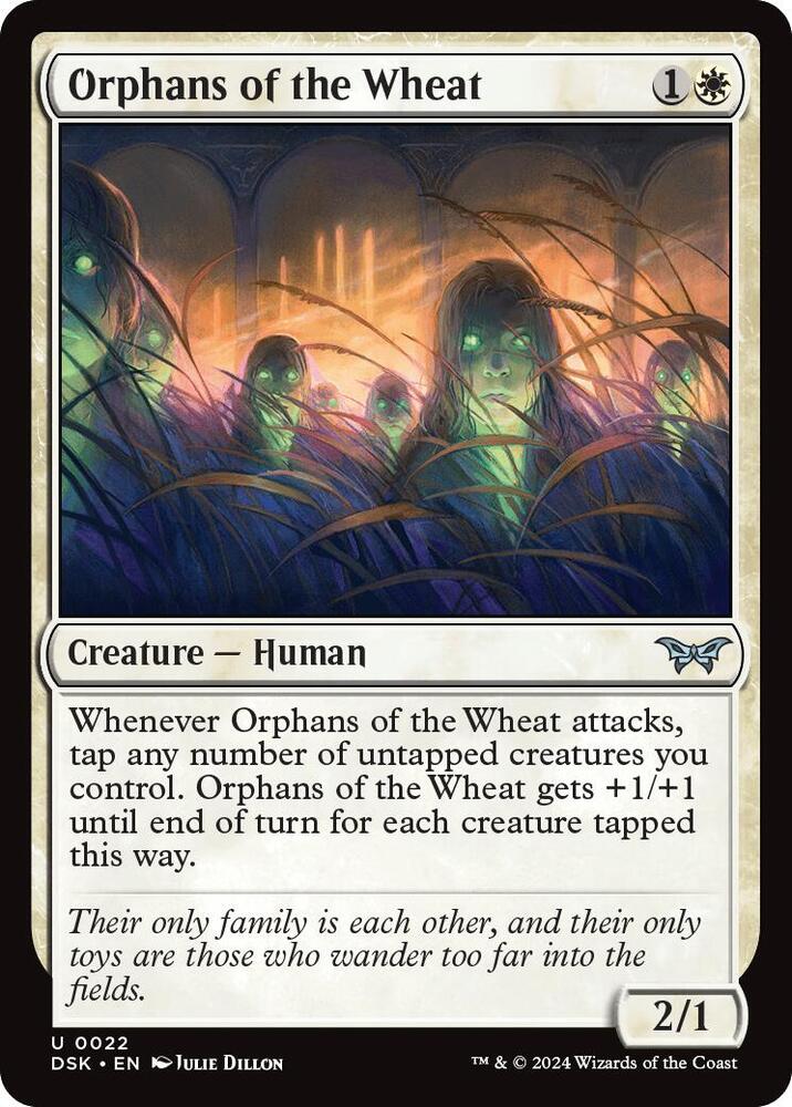 Orphans of the Wheat, Duskmourn: House of Horror 22