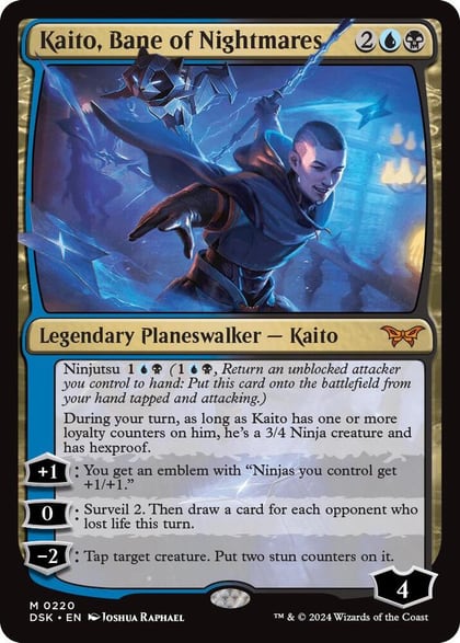 Kaito, Bane of Nightmares, Duskmourn: House of Horror 220