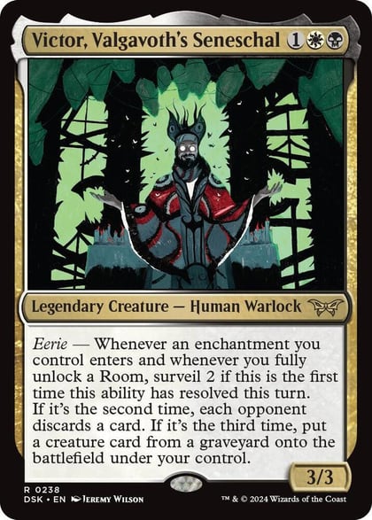 Victor, Valgavoth's Seneschal, Duskmourn: House of Horror 238