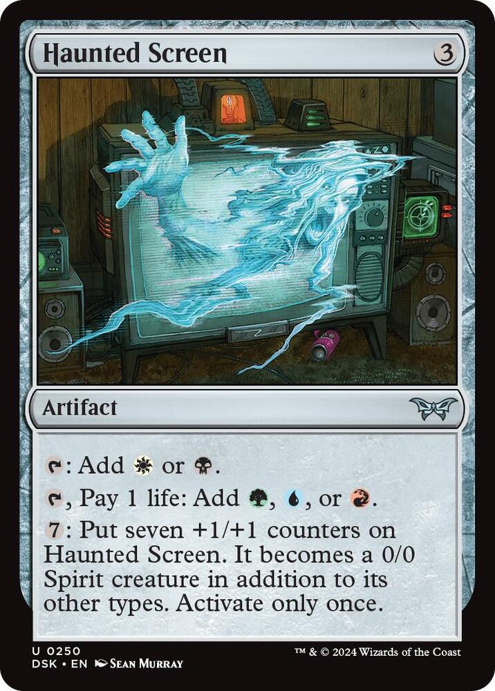 Haunted Screen, Duskmourn: House of Horror 250
