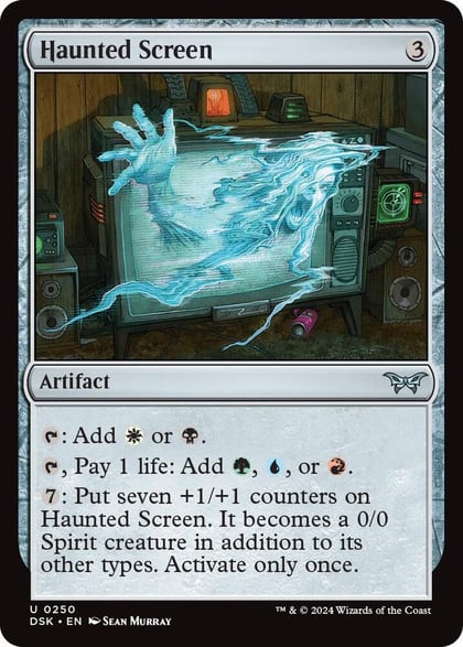 Haunted Screen, Duskmourn: House of Horror 250