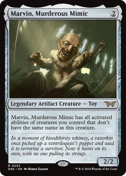 Marvin, Murderous Mimic, Duskmourn: House of Horror 253