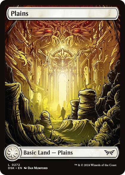 Plains (0272) - Full Art, Duskmourn: House of Horror 272