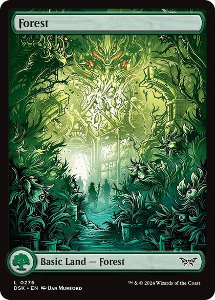 Forest (0276) - Full Art, Duskmourn: House of Horror 276